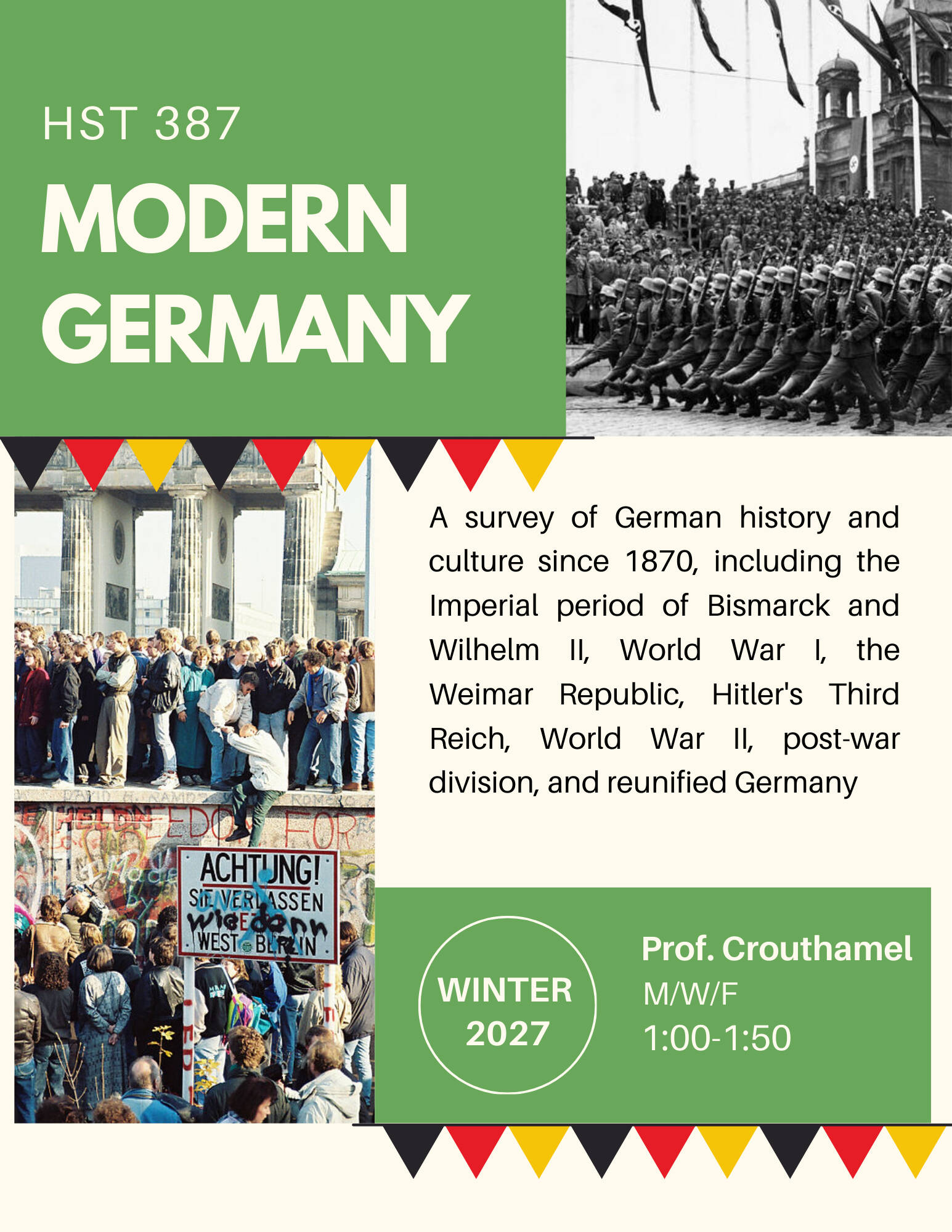 HST 387 Modern Germany